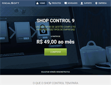 Tablet Screenshot of idealsoft.com.br